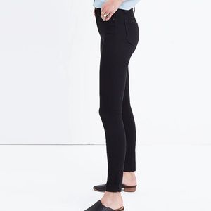 Madewell Black High-Rise Skinny Jeans Carbondale 26p